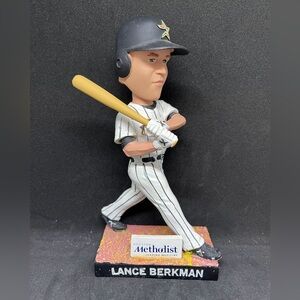 LANCE BERKMAN Houston Astros 2014 SGA Bobblehead Houston Methodist MLB Baseball